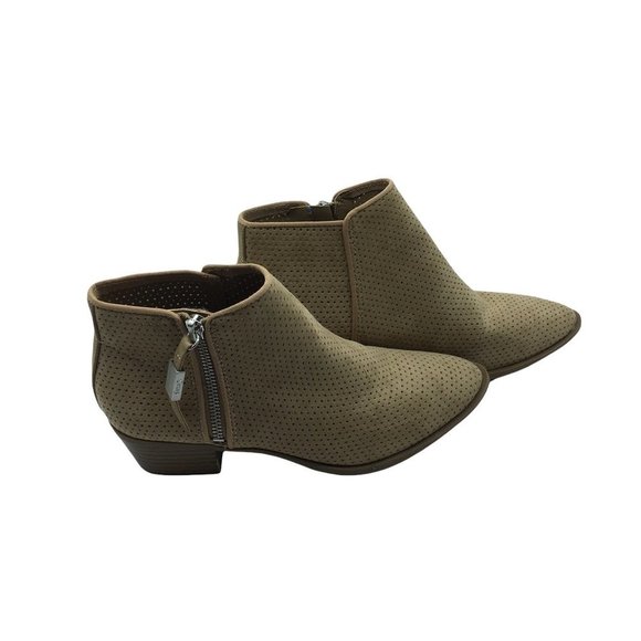 Sam Edelman Hunter 2 Ankle Booties Women Sz 6 Western Dress Tan Taupe Circus - Picture 6 of 7